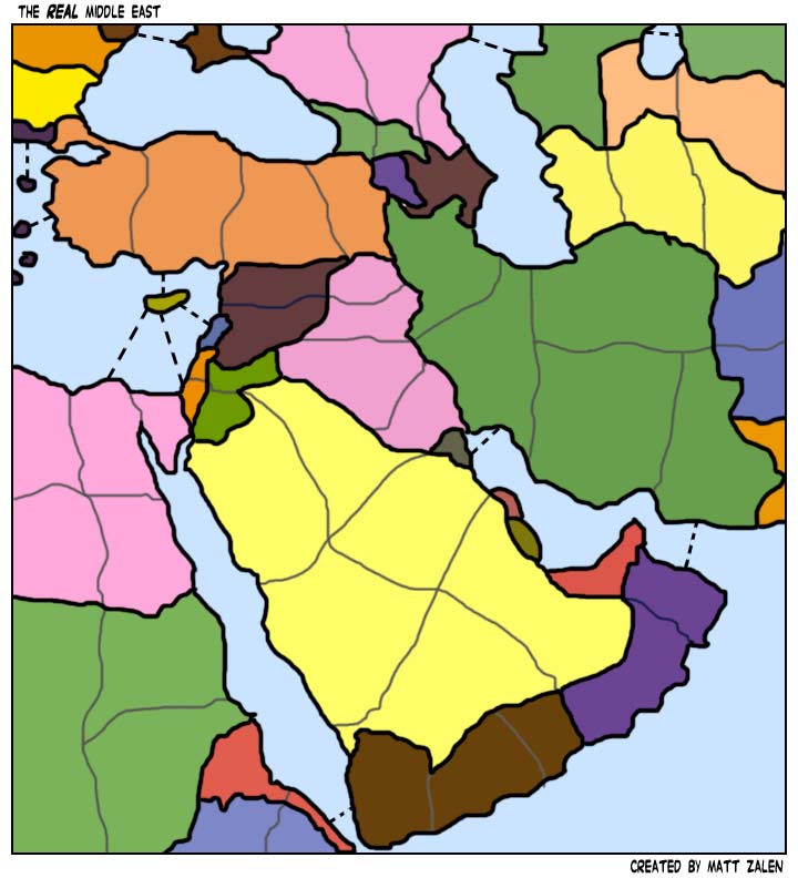 the map